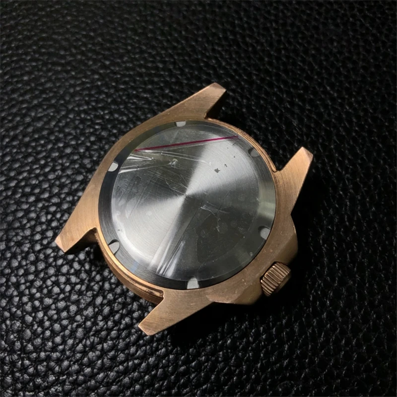 Винтажные Cusn8 бронзовые часы с призраком автоматические 200 м водонепроницаемые сапфировые часы светящийся ободок механические наручные мужские