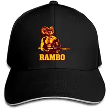 John J. Rambo канадская Женская Мужская Унисекс уличная сэндвич-Кепка остроконечная шляпа