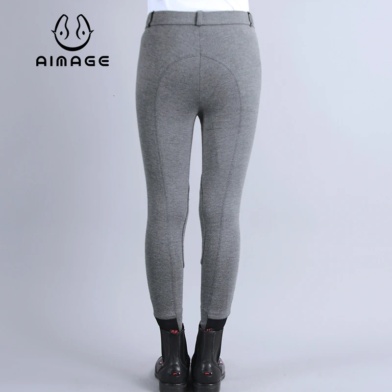 Flexible Horse Riding Pants Paardensport Equestrian Breeches Horse Riding Clothes For Children Comfortable Wear-resisting 3