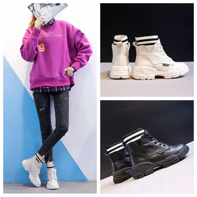 

Special Offer 2019 Autumn & Winter Martin Boots round-Toe Wool Boots Children Casual Short Boots Chengdu Genuine Leather nv xie