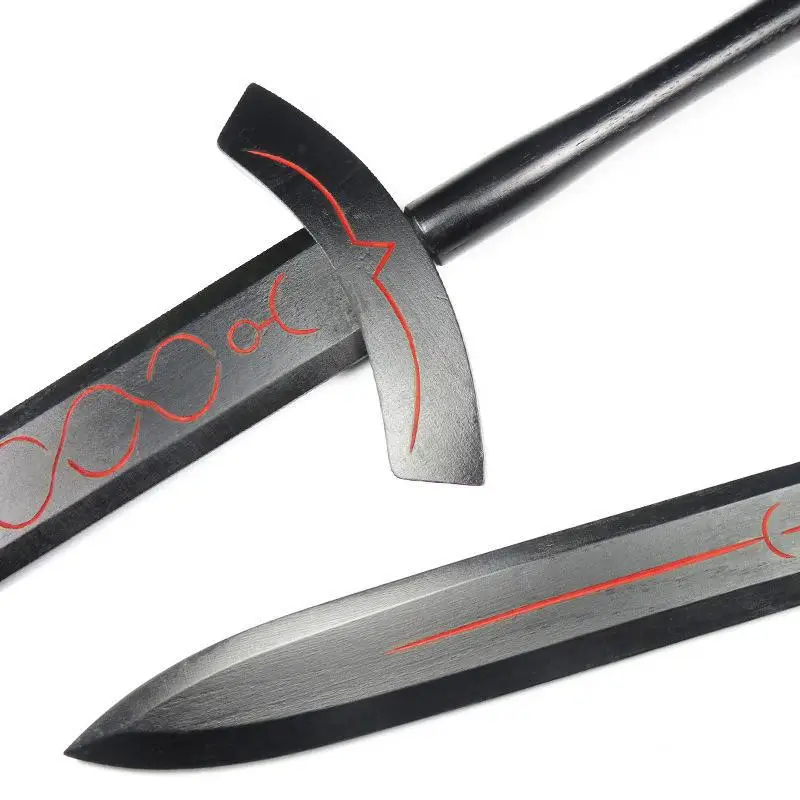 Fate Stay Night деревянный меч оружие альтер Saber Аниме Косплей Excalibur игра дерево