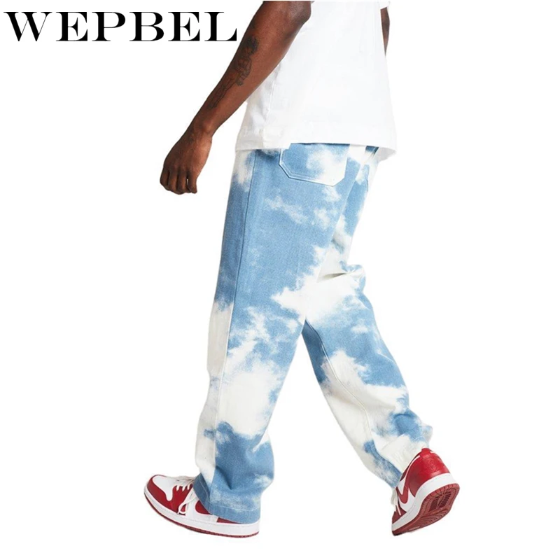 Trouser Straight Jeans Men Casual 