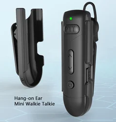 Radtel – Mini talkie walkie RT2 à suspendre, 16ch Licht, Radio bidirectionnelle, double Ptt, pour enfants, cadeau d'affaires 