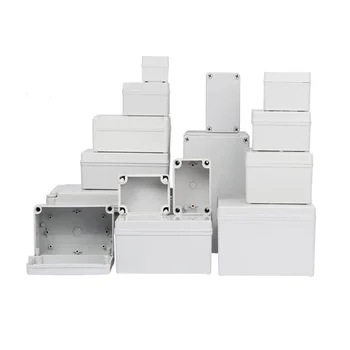 

IP65 Waterproof Plastic Enclosure Box white Electronic Project Instrument Case Electrical Project Outdoor Junction Box Dustproof