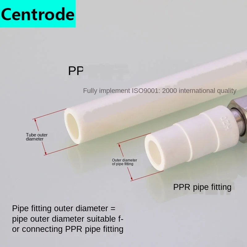 Rohr fittings1/2 zoll 3/4 zoll ppr wasser heizung gewidmet live-joint 20x1/2  25x 3/4ppr heiße und kalte wasser rohr armaturen - AliExpress