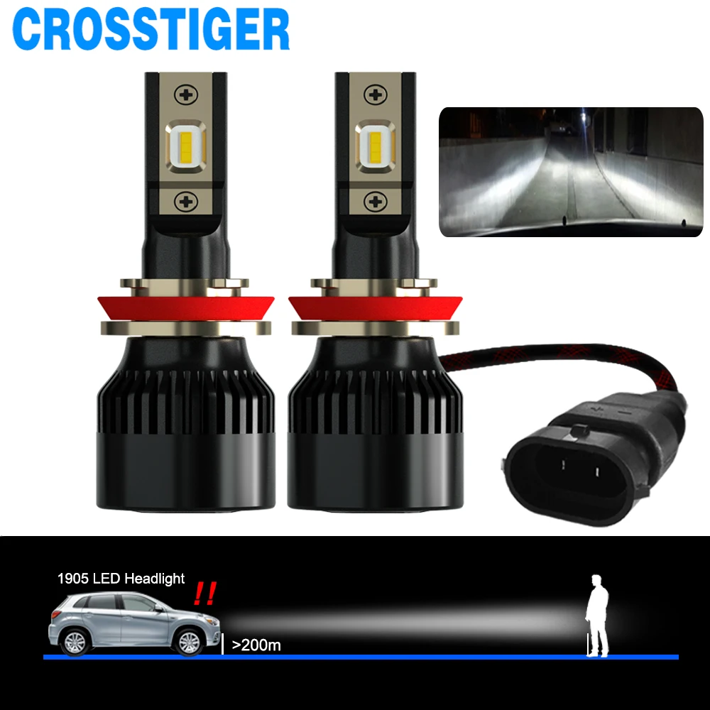 

H7 LED Car Headlight Kit LED H4 H1 H11 H3 H13 H27 880 9005 9006 Headlamp Accessories Auto Light Bulbs For Cars 12V 6000K