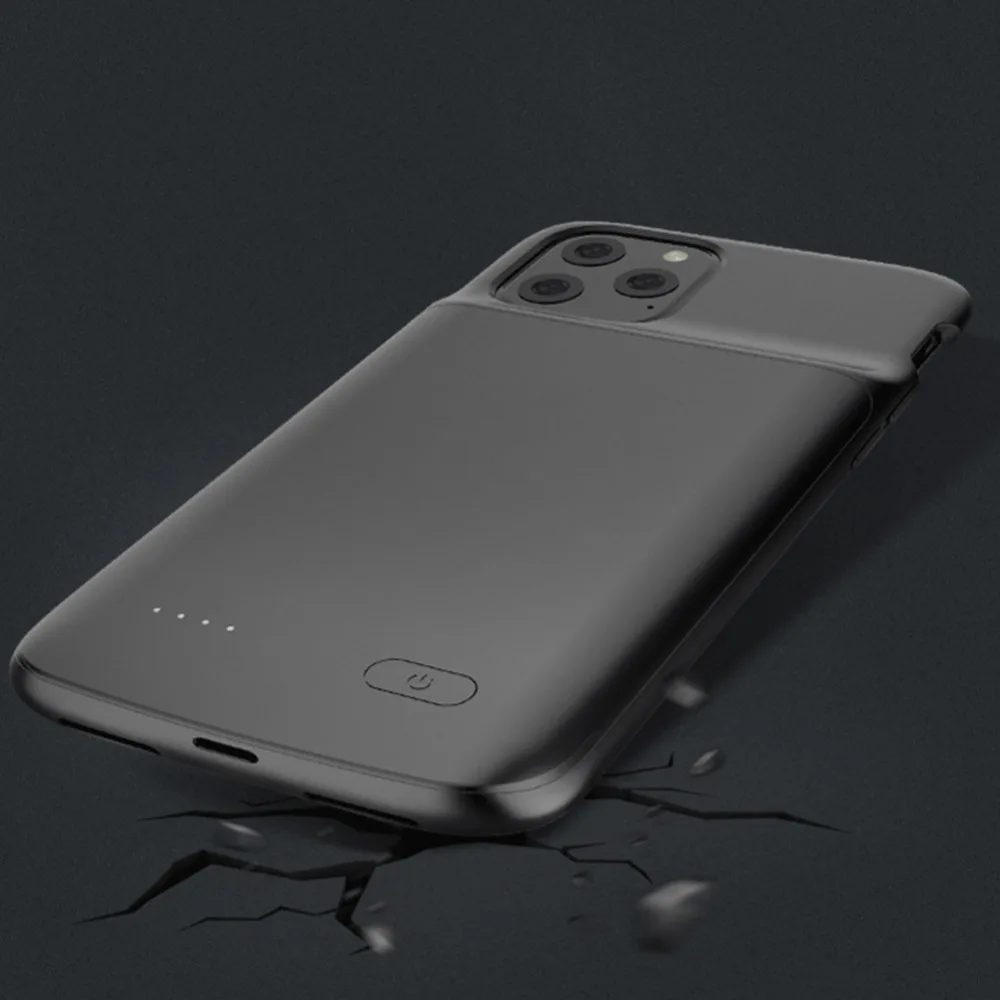 5000 мАч для iphone 11 Pro Аккумулятор max зарядное устройство чехол Ультратонкий портативный Банк питания