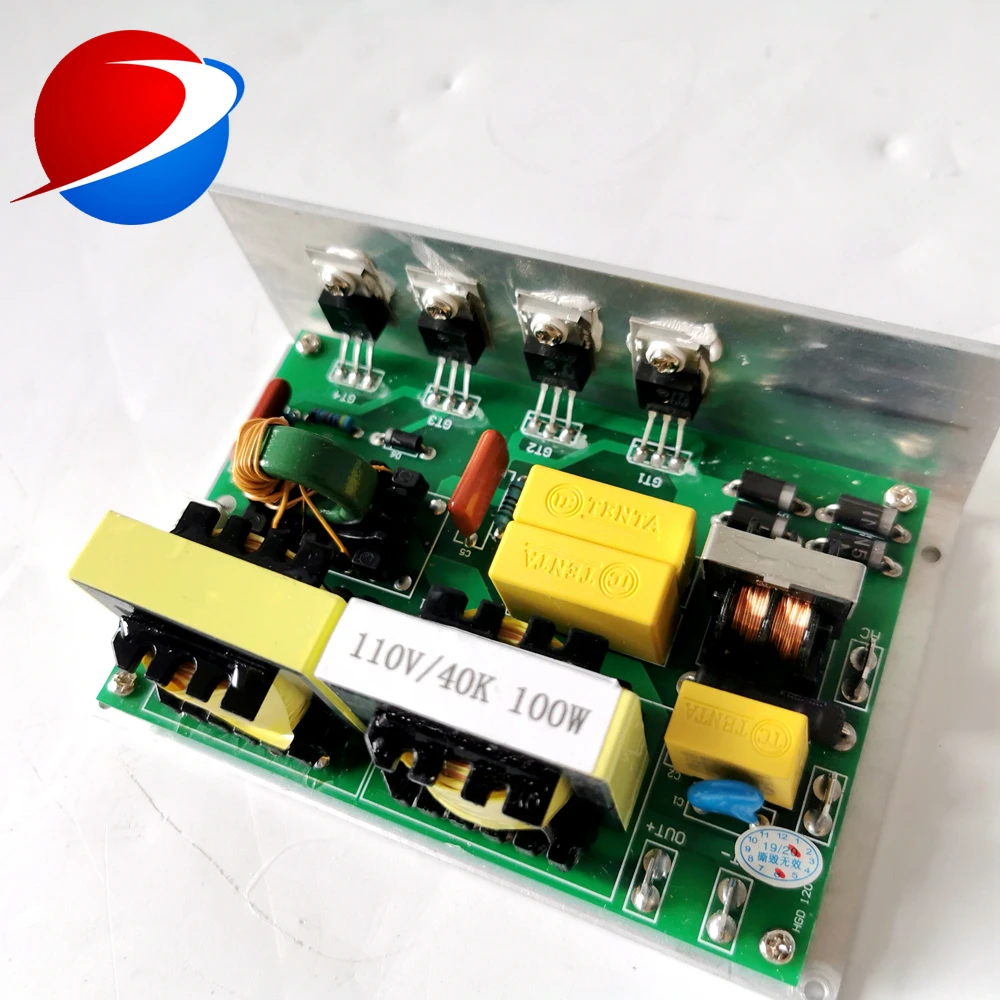 Китай поставщик 40 кГц 100w 110v или 220v ультразвуковой чистки печатная плата для