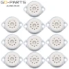 Chassis Mount 9pin Ceramic Vacuum Tube Socket Base FOR 12AX7 ECC82 6922 EL84 6DJ8 12AU7 12AT7 Hifi Audio Guitar Tube AMP DIY 10P 4