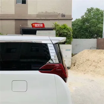 

WELKINRY For Toyota Alphard Vellfire AH30 2015 2016 2017 2018 2019 2020 ABS chrome rear tail window frame C pillar column trim