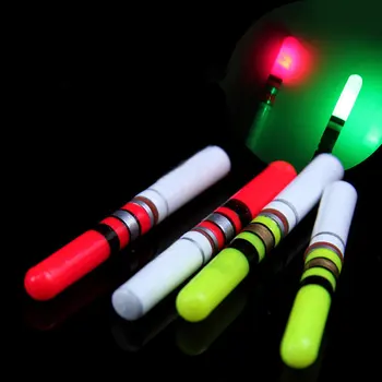 

1Pcs 3.7*0.46cm Fishing Luminous Float Battery Operated LED Float for Dark Water Night Fishing