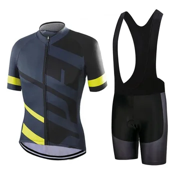 

New Pro Cycling Team Bike Jersey Set Cycling Shorts Suit100% Polyester Men Summer Quick Dry Moutain Bike Racing Tour Clothing