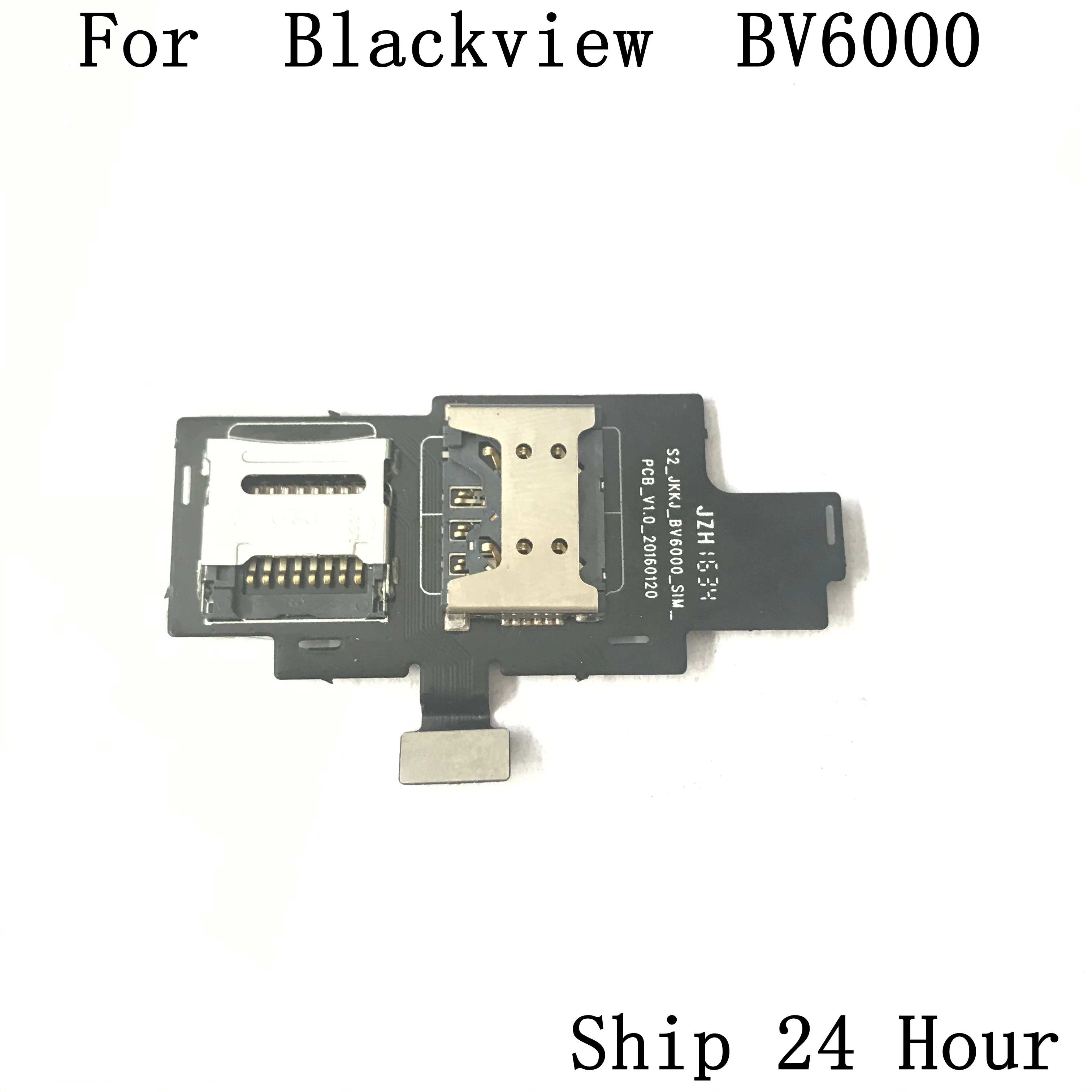 Оригинальная б/у sim карта для Blackview BV6000 4 7 MT6755 Восьмиядерный 1280x720 отслеживание +