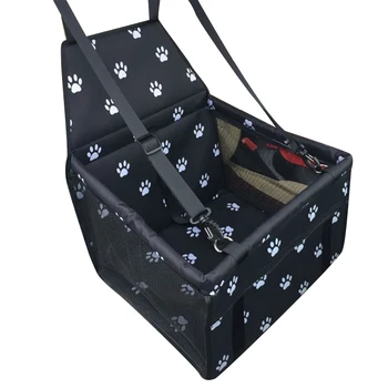 

Car Trunk Pet Dog Car Seat CarrierPortable Foldable Carrier with Seat Belt Cushion Non-slip Travel Supplies 1 Pcs