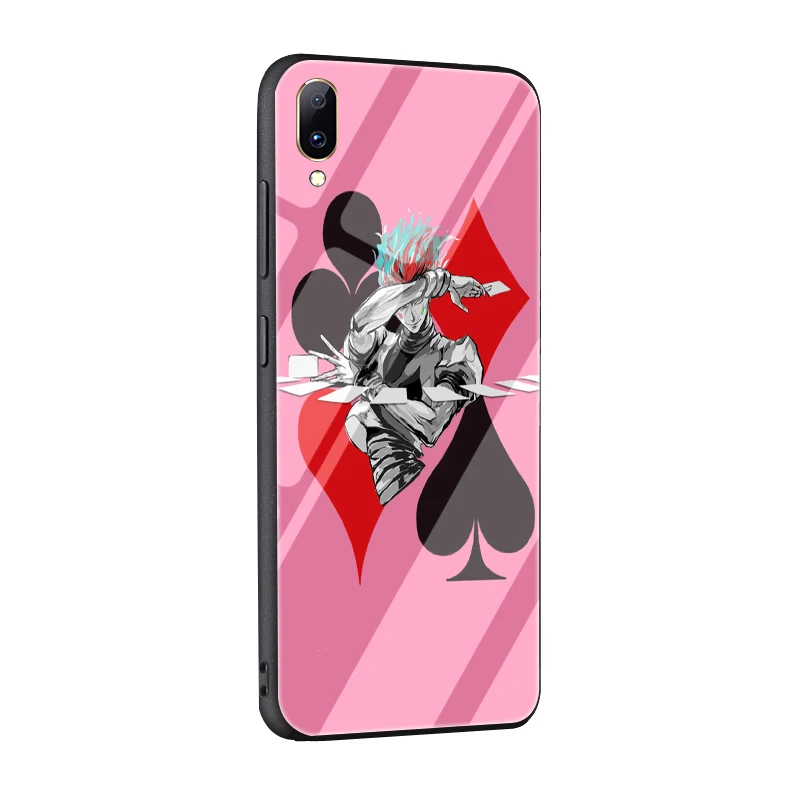 EWAU Hunter X Hunter закаленное Стекло телефон крышка для Vivo V5 Y89 Y85 V15 Y17 Y91 Y93 Y95 Y91C - Цвет: G12