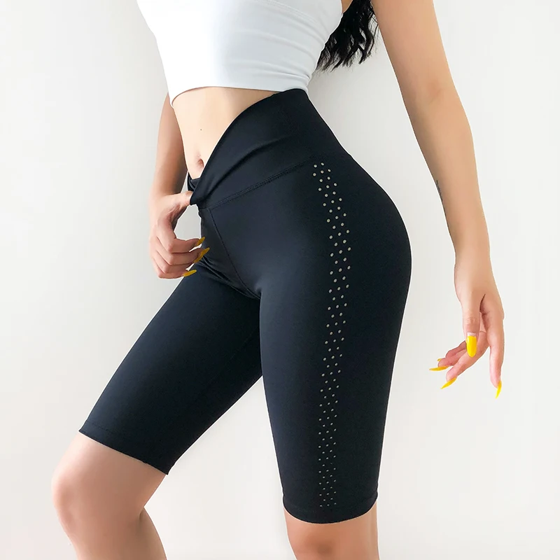 Mermaid Curve новые шорты для йоги женские Леггинсы для йоги шорты для фитнеса быстросохнущие трико для бега и тренировок дышащие облегающие шорты