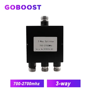 

700MHz~2700MHz N-Female 3-way power splitter signal Repeater 3 ways splitter for connect 3G 4G Internet mobile signal booster /
