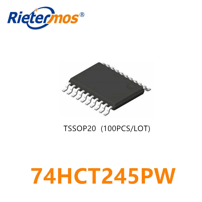 100 шт. 74HCT245PW 74HCT245 HCT245 TSSOP20 SMD оригинал | Электроника