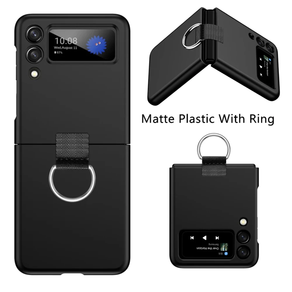 Z Flip 3 Case For Samsung Galaxy Z Flip 3 5g Phone Cover Zflip3 Fundas