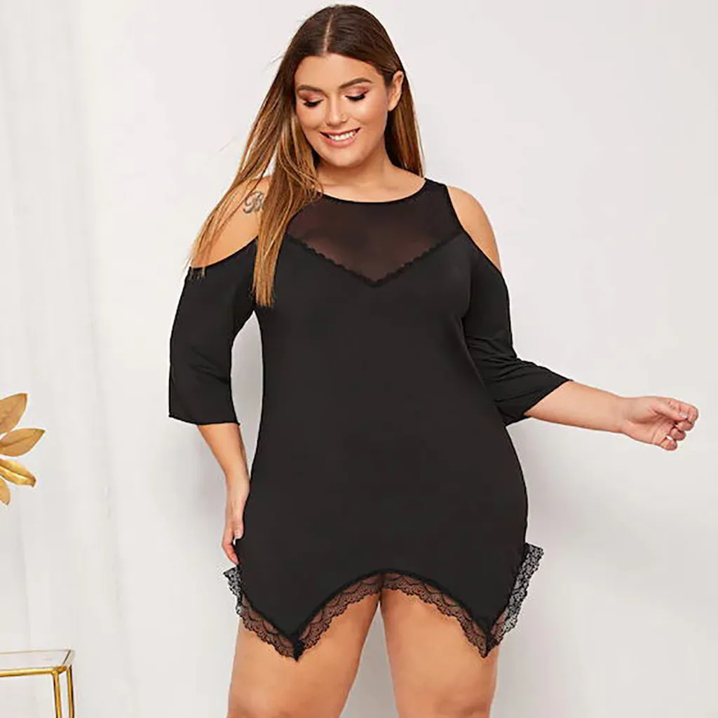 XL-4XL женское нижнее белье, корсет, кружевное нижнее белье на косточках, муслин, ночное белье цельное, плюс размер, сексуальное нижнее белье, koszula nocna, пижама#15