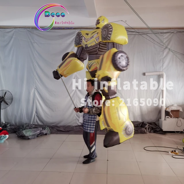 Festival Parade Walking Inflatable Robot Character Inflatable Puppet Costume  - China Inflatable Robot Costume and Inflatable Robot Film Cartoon price