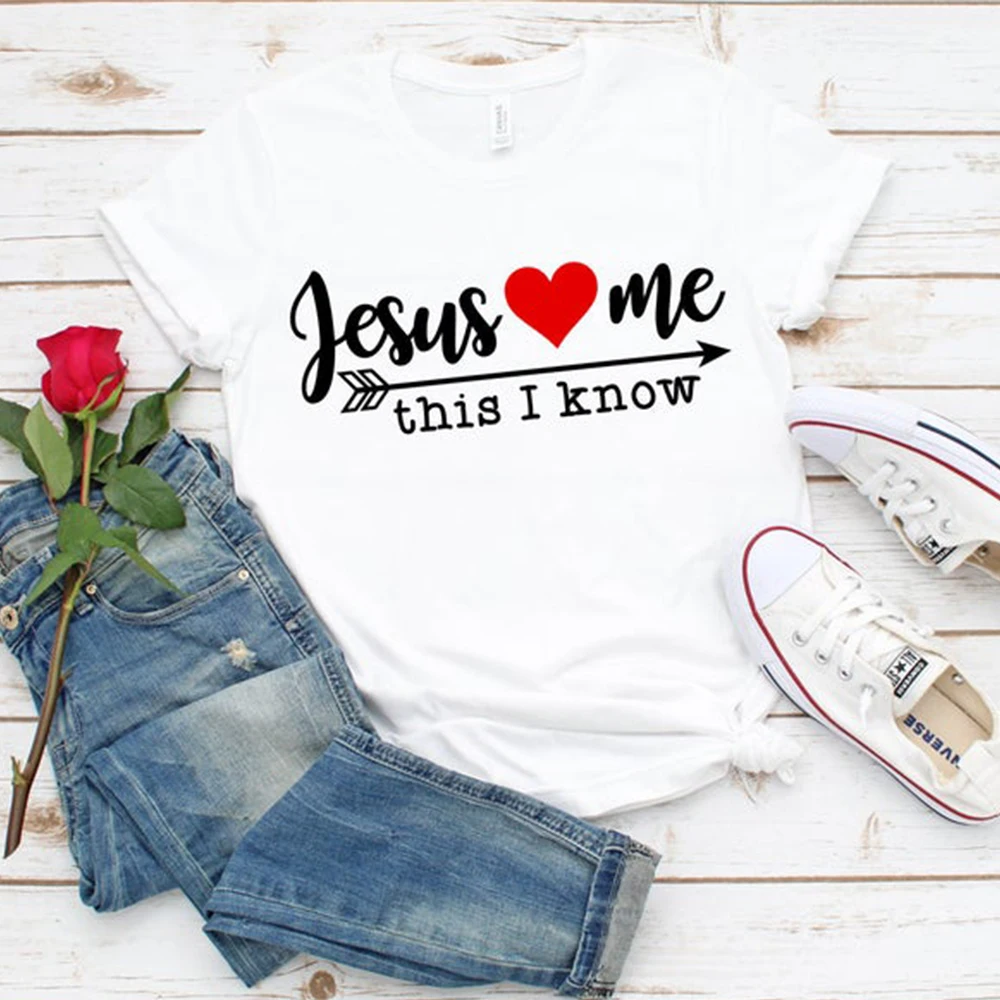 Женская футболка с надписью Jesus Love This Know повседневные религиозные топы