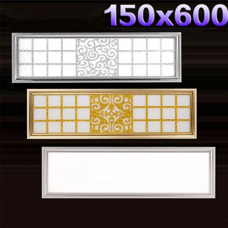 15 шт./лот 3 года гарантии 150*600 30 Вт светодио дный LED панель свет лампы Ac85-265v квадратный светодио дный потолочные светильники Декор для дома
