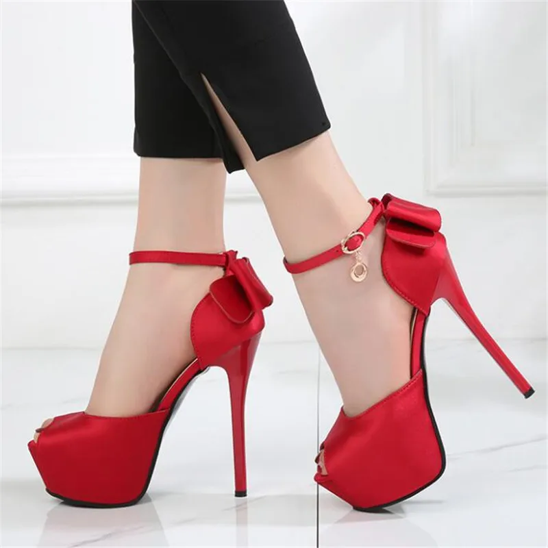 

peep toe platform high heels pumps women shoes sandals platform wedding shoes woman women pumps salto alto feminino