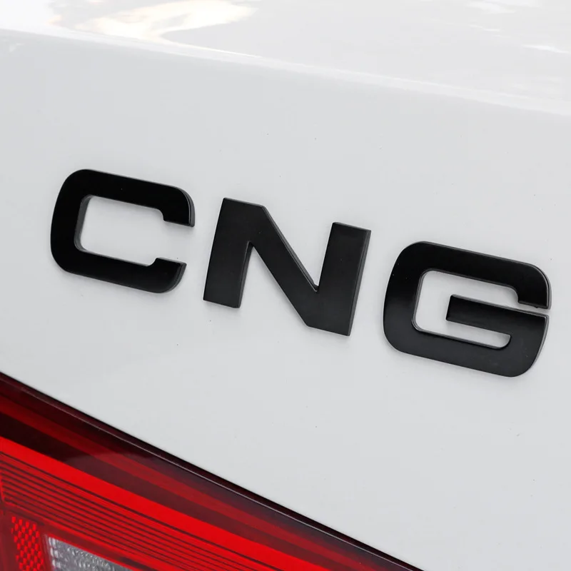 Автомобильный газовый CNG металлический логотип для автомобиля Tag 3D Металл масло на газ CNG слово знак декоративный стикер, логотип стикер