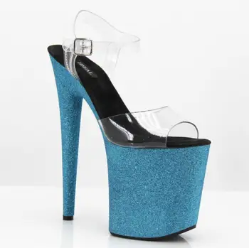 

2019 new model pole dancing shoes 20CM platform sky-high heel sandals