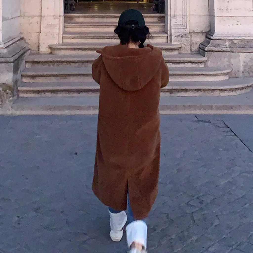 Abrigo Mujer пальто из искусственного меха женское манто Femme Hiver Casaco Feminino Меховая куртка 2019 зимняя плюшевая одежда женская одежда # J30