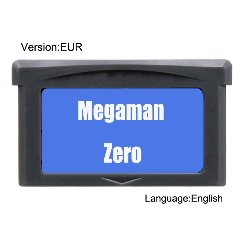 MegamenZero 32 бит видеоигры картридж Консоли Карты EUR версия Английский язык