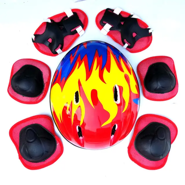 US $8.31 CHILDREN'S Knee Pad Bracer Elbow Support Set Protective Clothing Baby Shatter-resistant Sports Bala