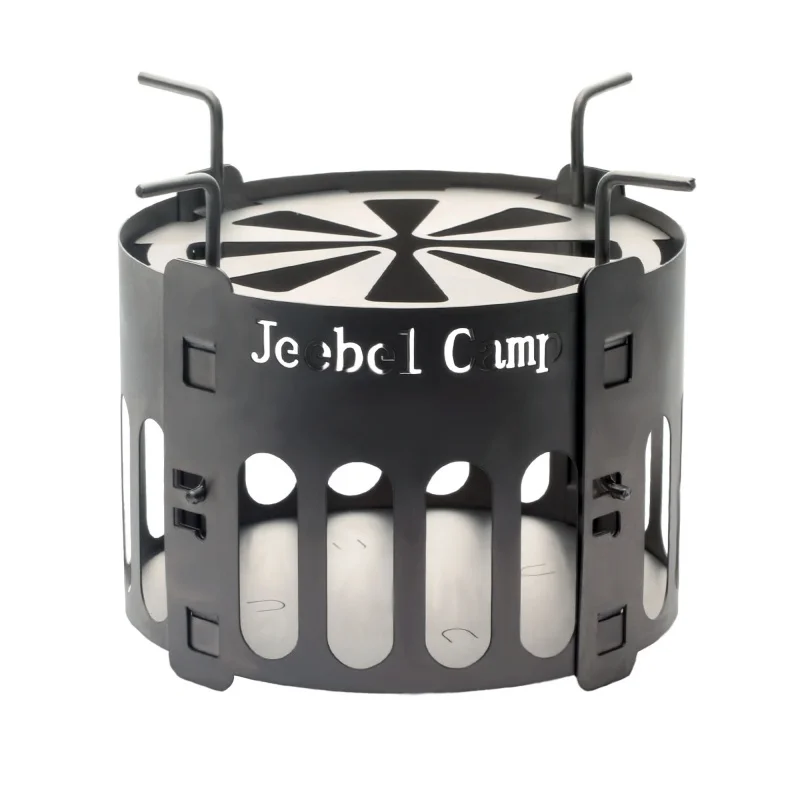 

Alcohol Stove Bracket Outdoor Stove Pure GrillTitanium Barbecue Pit Mini Portable With Barbecue BBQ Alcohol Fuel Stove Stand