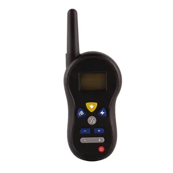 

Rechargeable Professional Electronic Remote Control Dog Training Collars Waterproof Removable Blue LCD Display Pet Shock Collars