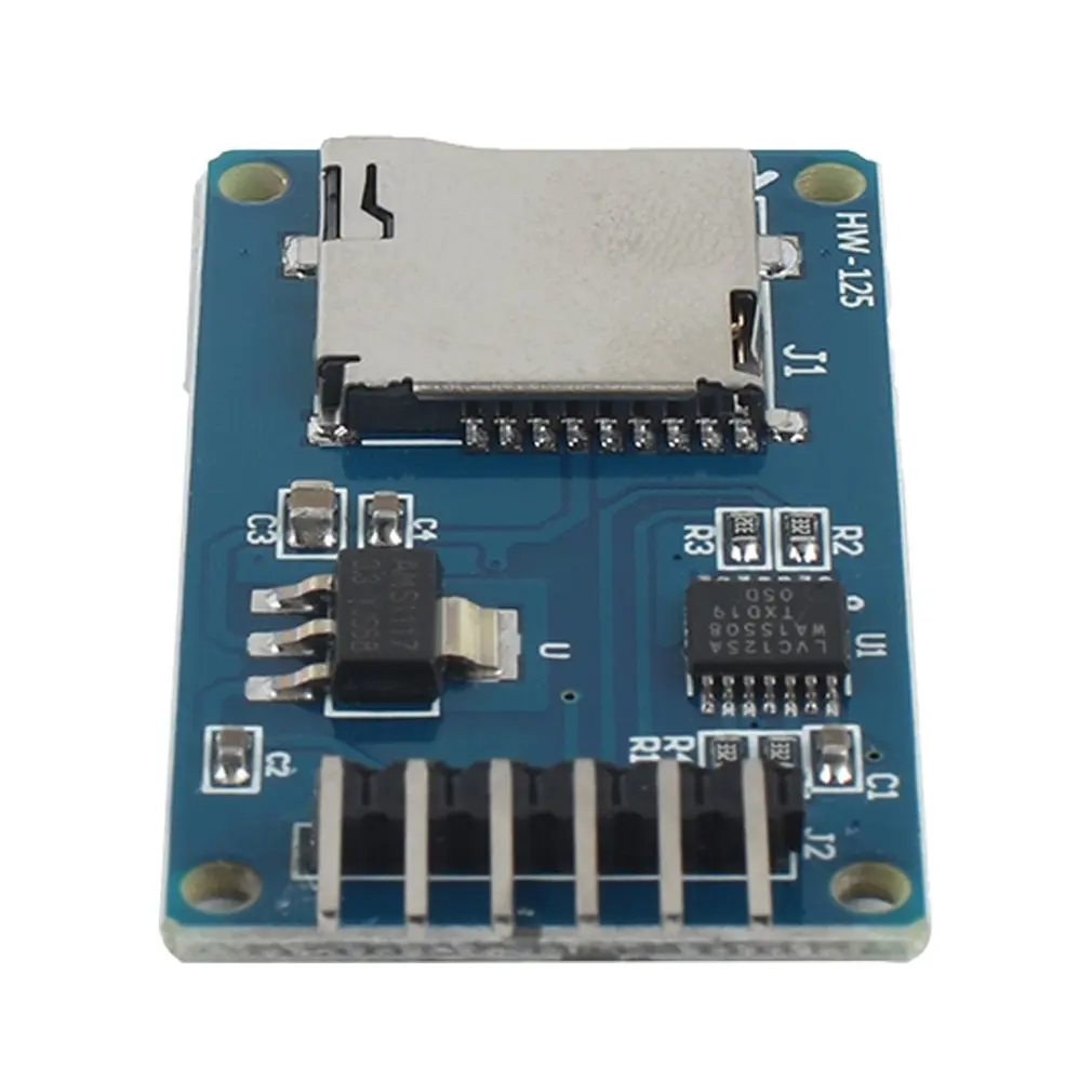 Безопасная цифровая карта памяти TF защитный модуль SPI Micro SD Плата расширения для