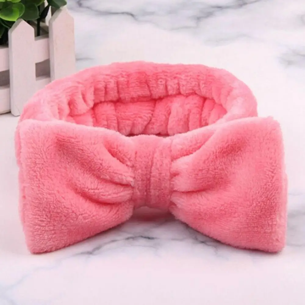 Watermelon Red Женский эластичный бархатный ободок для волос, Одноцветный бантик, Женский обруч для волос, обруч для волос, повязка для девочек, скрученная повязка для девушек, повязка для макияжа, головной убор, Новинка - Цвет: Watermelon Red