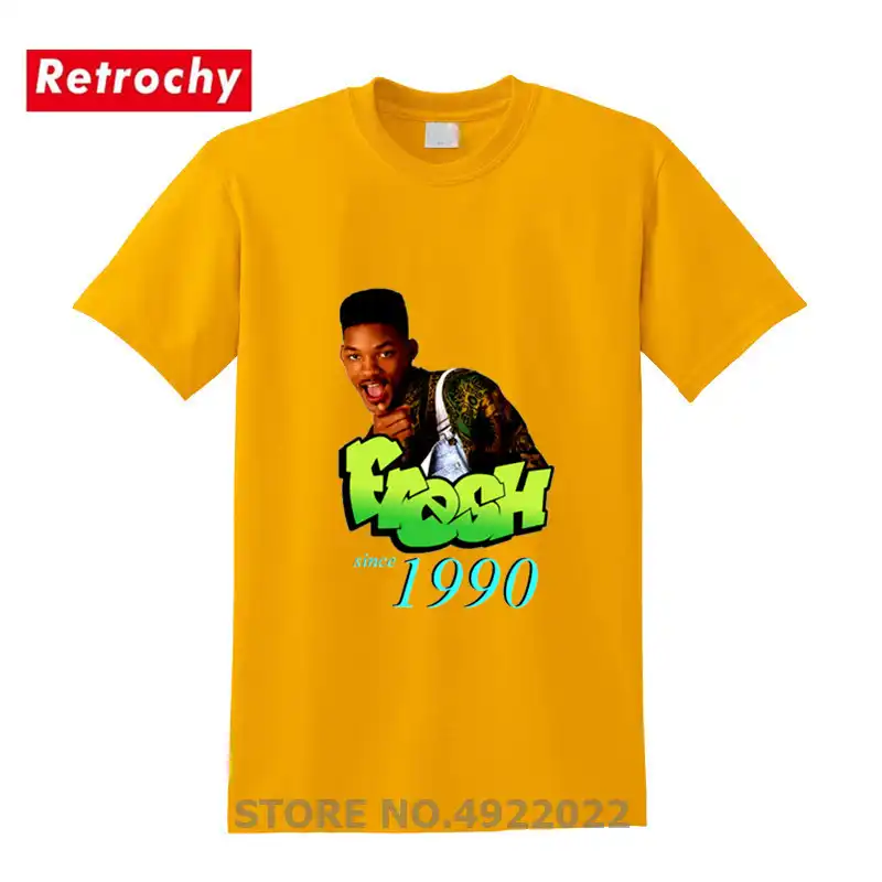 camiseta principe de bel air