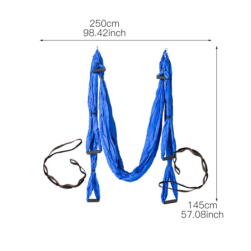 Yoga Hammock Set Anti-gravity Aerial Multifunction Yoga Belt Flying Yoga Inversion Tool For Pilates Body Shaping