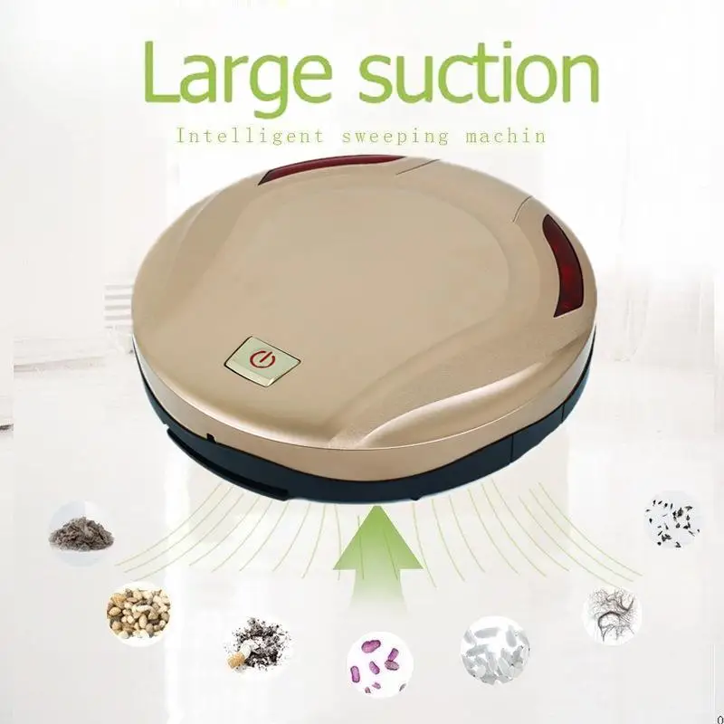 

Auto Cleaning Robot Smart Cleaning Robot Auto Sweeping Robot Main Brush Wet and Dry 1000pa Rechargeable Premium Household Dust