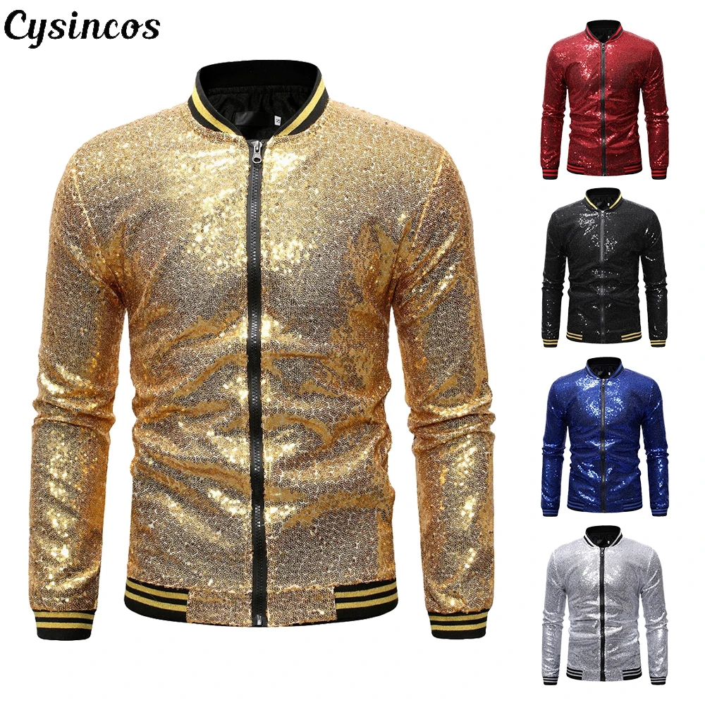 CYSINCOS мужская куртка на молнии, повседневная куртка, осень, тренд, белые модные мужские куртки, одежда