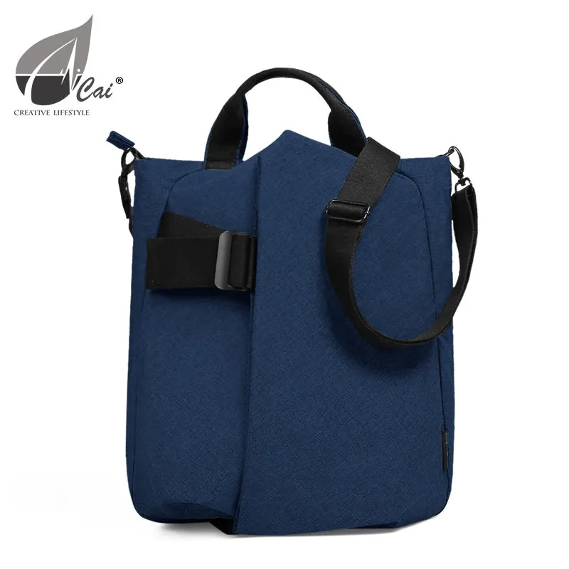 navy blue bags Модная мужская водонепроницаемая сумка на плечо Оксфорд Водонепроницаемая твердая брендовая мужская сумка-мессенджер мужские сумки в винтажном стиле мужская сумка - Цвет: navy blue bags