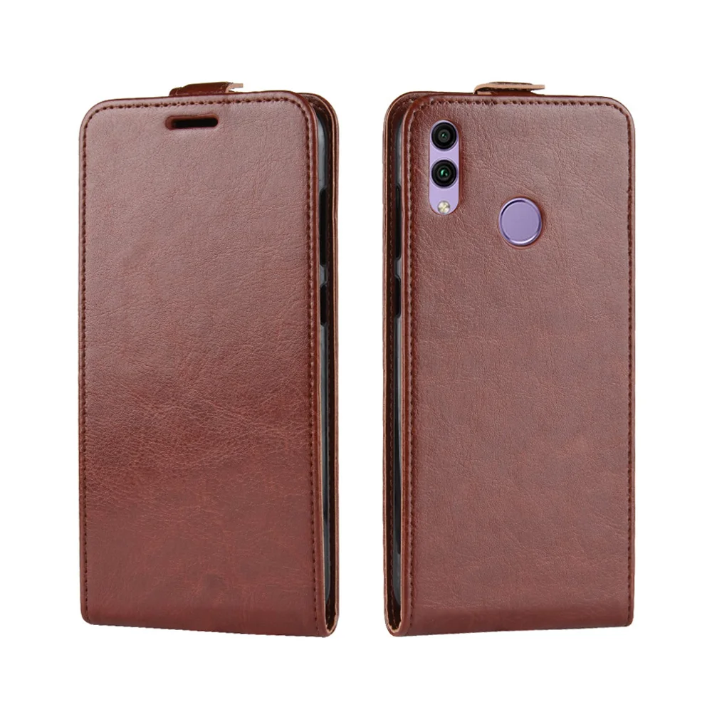 KHW2114_2_Flip Leather Case for Huawei Honor 8C BKK-L21 6.26 inch