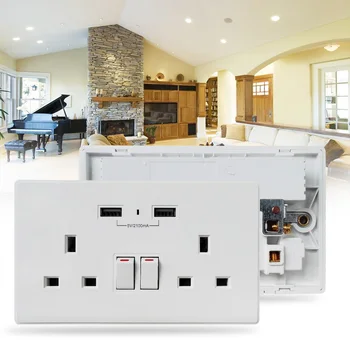 

Wi-Fi smart socket waterproof design socket is easy to set up for smart home automation system