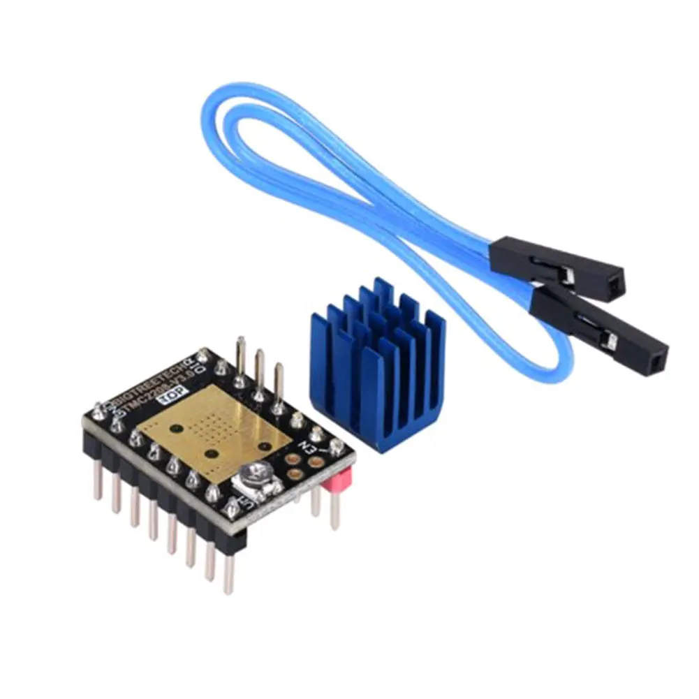 BIGTREETECH TMC2209 UART TMC2208 шаговый двигатель драйвер Stepsticks Mute VS TMC2130 TMC2100 для SKR V1.3 Pro Материнская плата