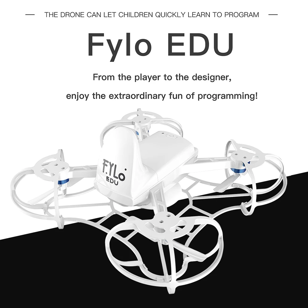 10 unids/set de gran Fylo EDU programación Cámara Drone auto desarrollado  Software de simulación cero Python DIY Drone RC Drone|Drones con cámara| -  AliExpress