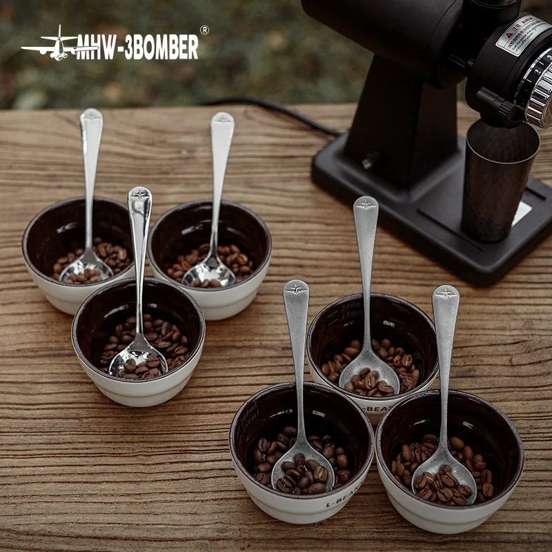Coffee Cupping Spoon Professional Exploring Various Origins Stainless Steel Coffee Spoon Scoop