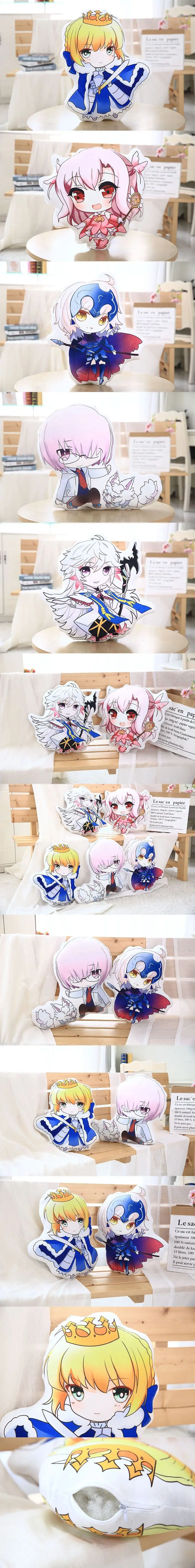 Fetefgo pa zhen Аниме периферийные милые Joan of Arc аниме Подушка Плюшевые игрушки выставка комиксов