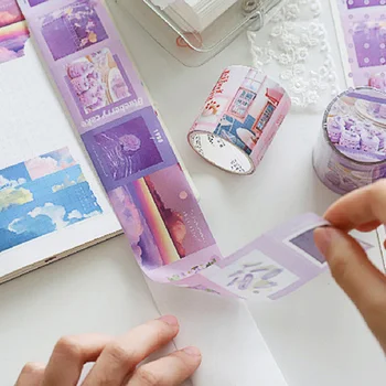 

Cute Coffee Dessert Washi Tape INS Scrapbook Creative Cloud Masking Tape Decorative Adhesive Tape Diary Stationery Sticker