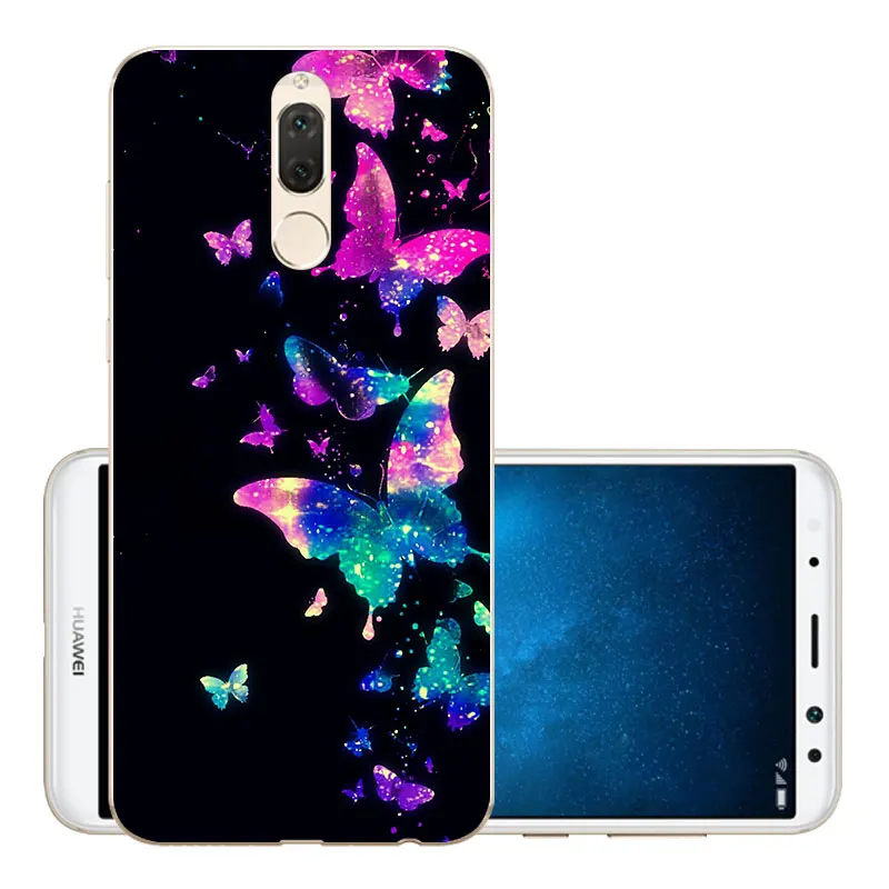 CROWNPRO Мягкий ТПУ для 5," huawei mate 10 Lite чехол-накладка для задней панели телефона Nova 2i/Maimang 6/mate 10 Lite чехол s - Цвет: XKD